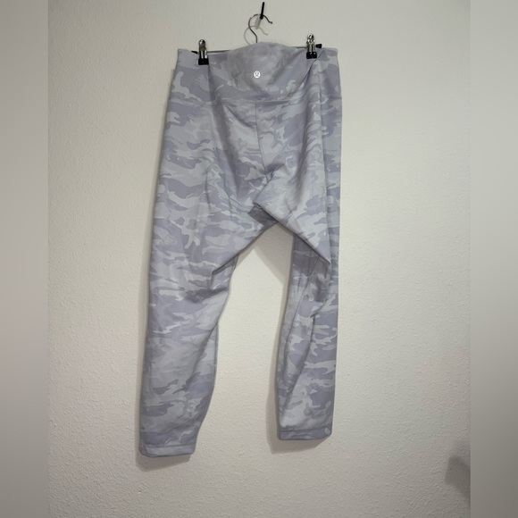 lululemon athletica Pants - Lululemon Athletica Gray Camo Leggings